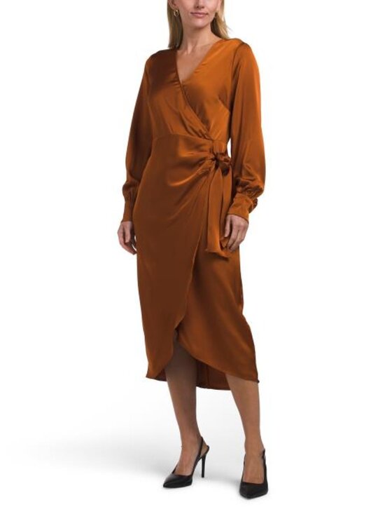 Sam Edelman Dresses & Skirts - SAM EDELMAN Faux Wrap Tulip Hem Dress